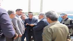 بازرس کل استان مازندران از اراضی ملی و کشاورزی منطقه رستمکلا بازدید کرد